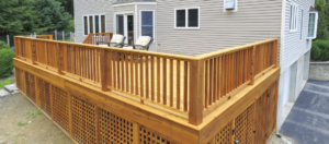 3 Amazing Home Decks in Orange County, NY - cedar wood